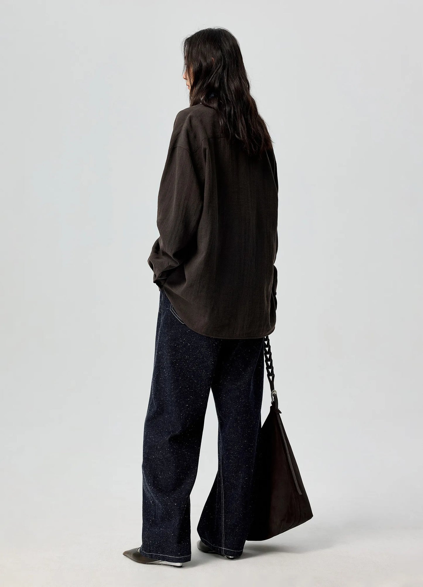 Tencel Pleated Shirt