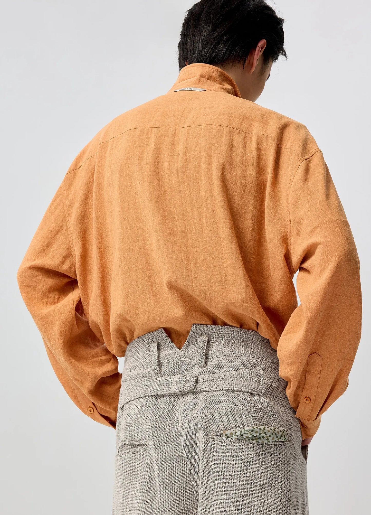 Tencel Pleated Shirt