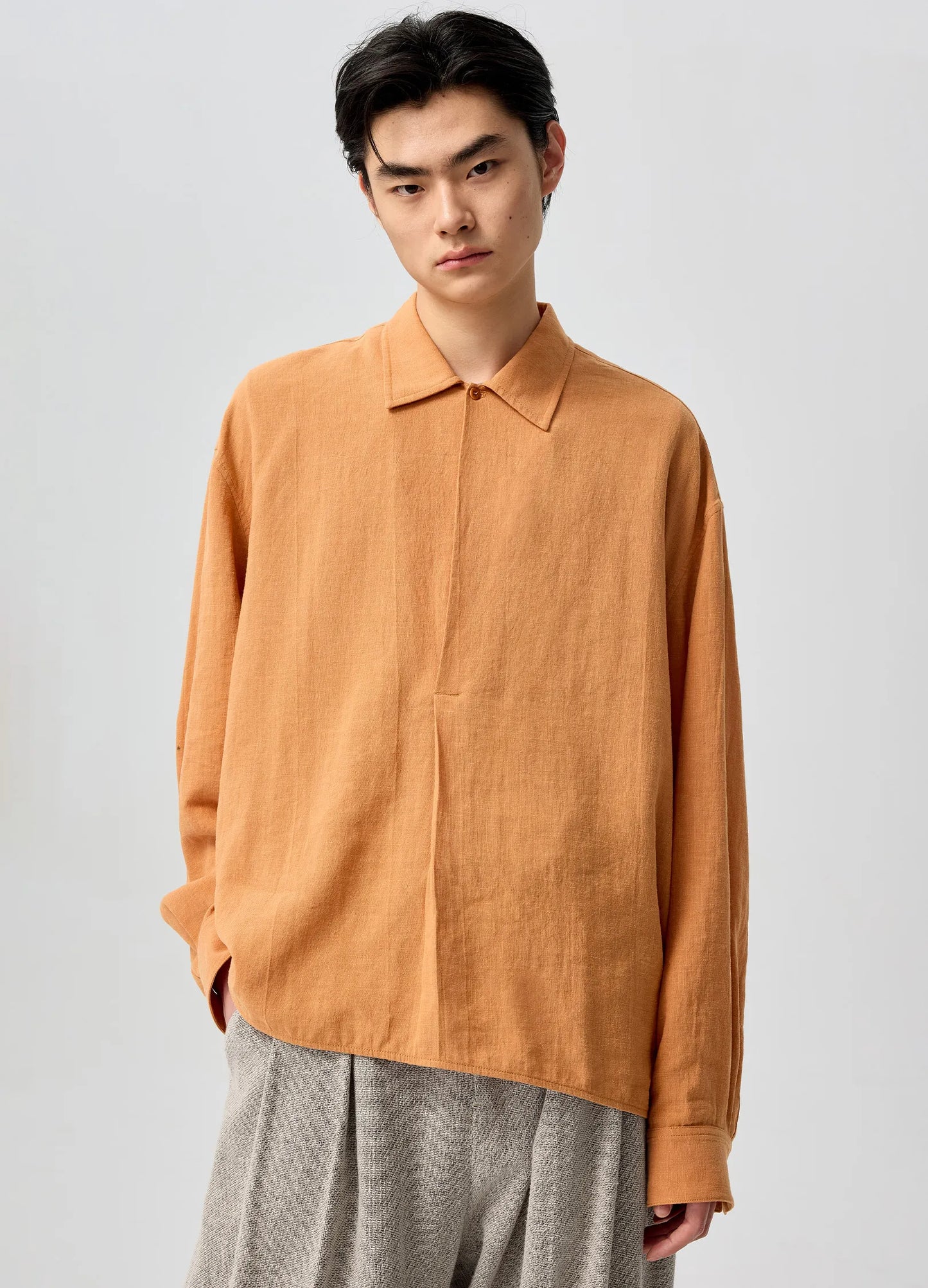 Tencel Pleated Shirt