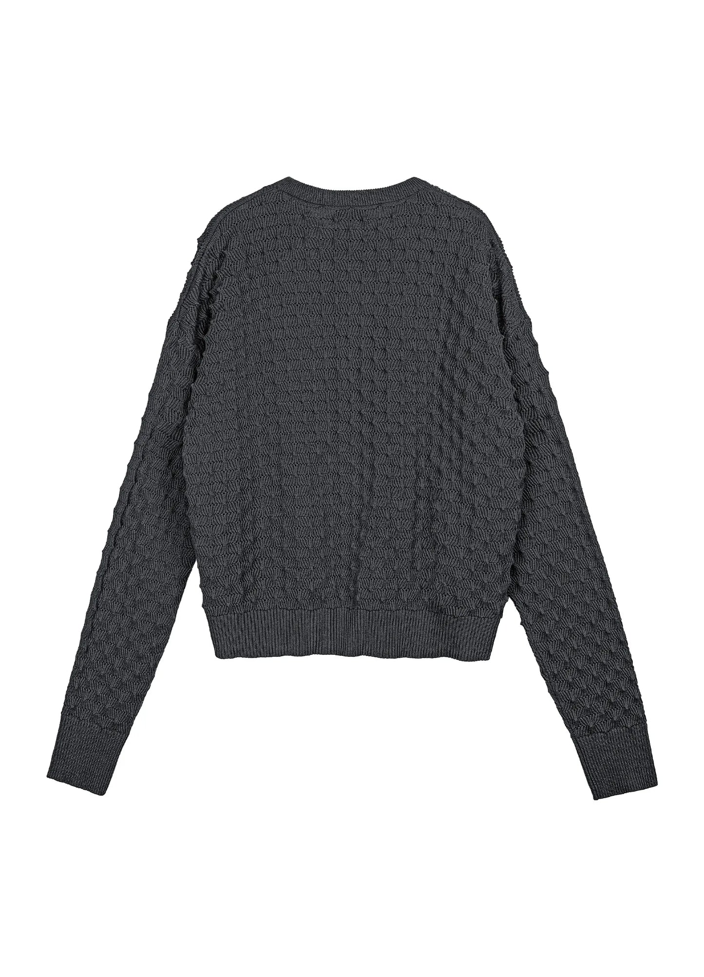 Textured Knit Sweat