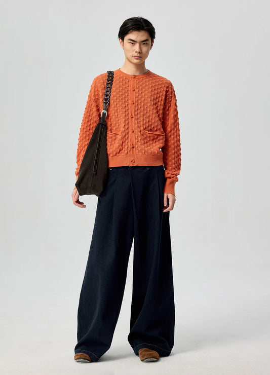 Textured Knit Sweat