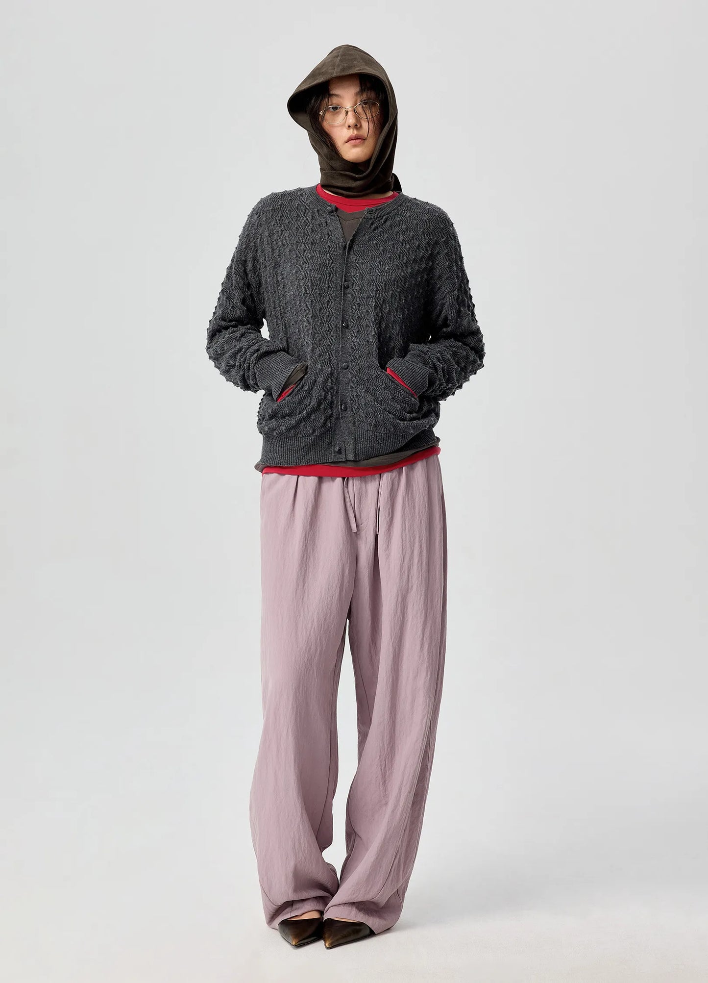 Textured Knit Sweat
