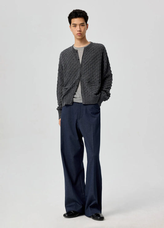Textured Knit Sweat