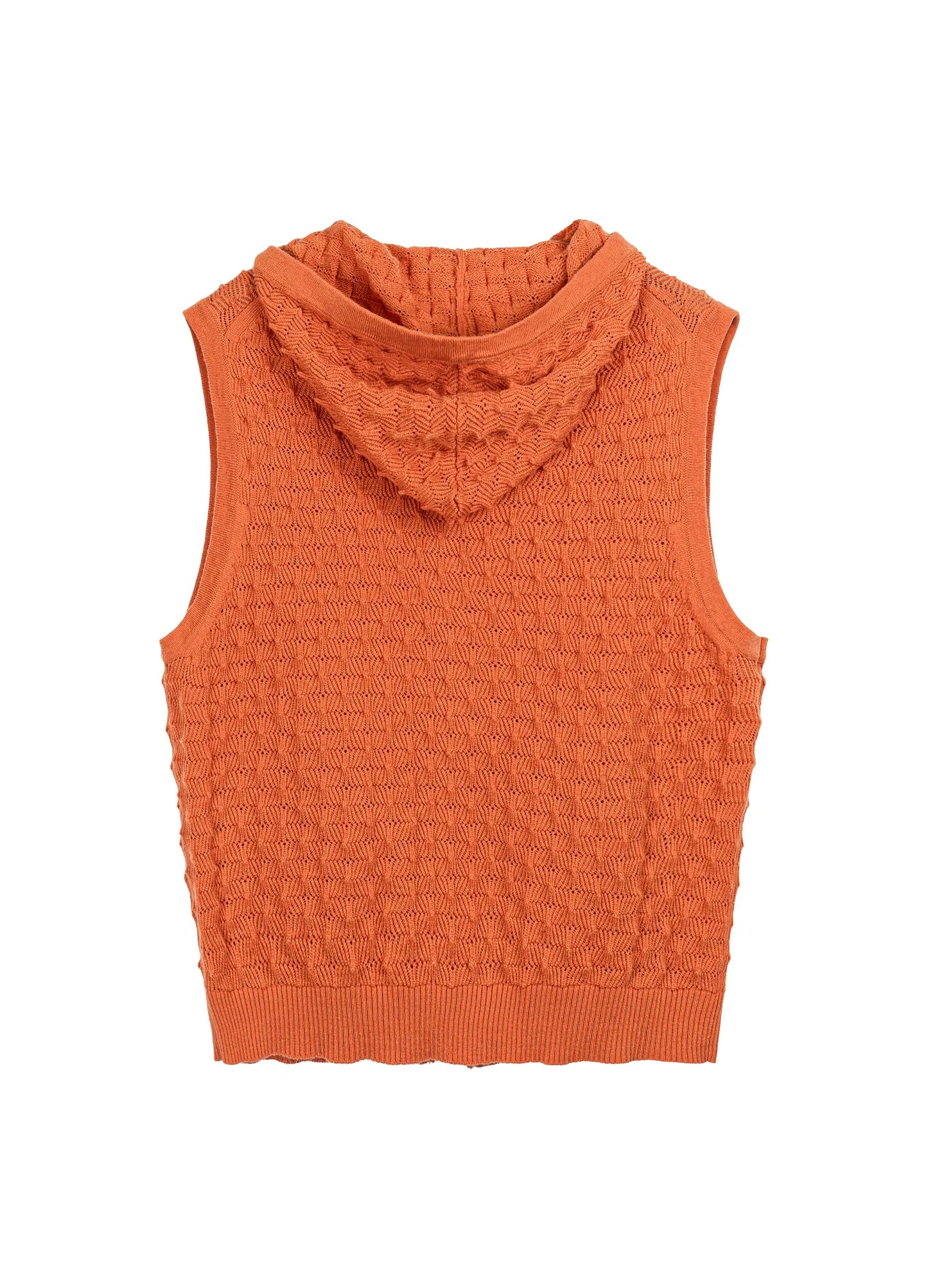 Textured Knit Vest