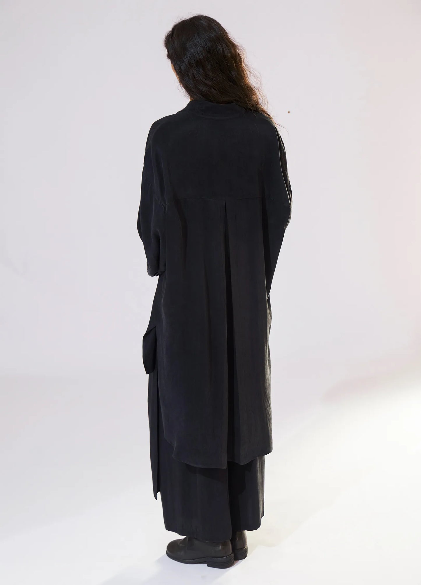 Textured Loose Overshirt