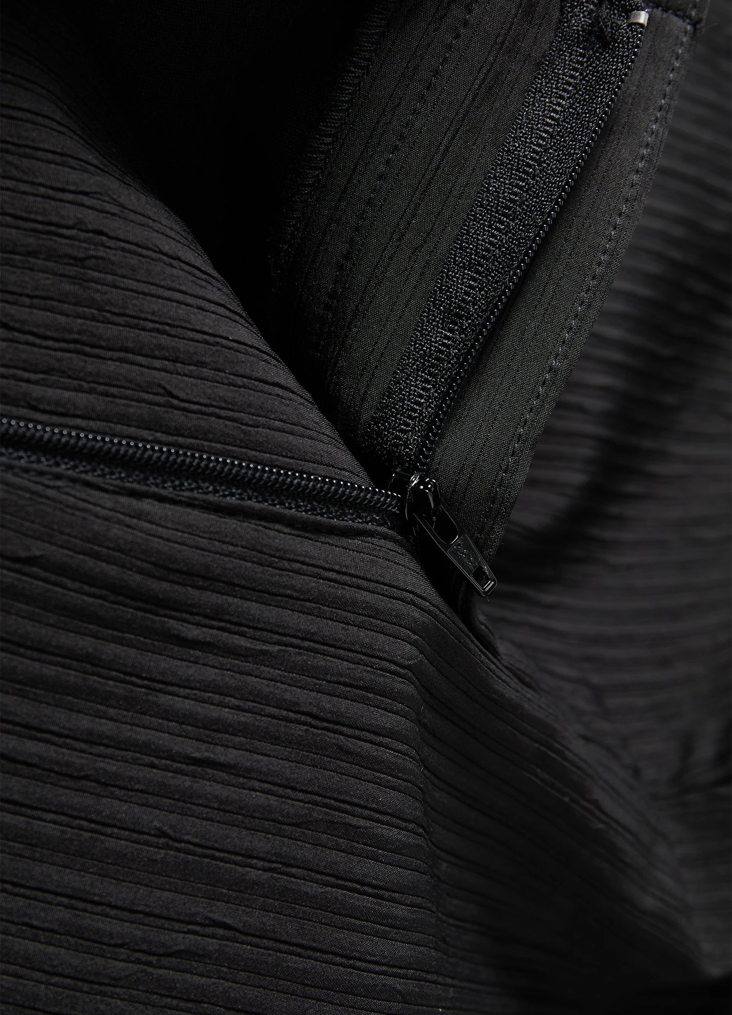 Textured Wide Leg Trousers