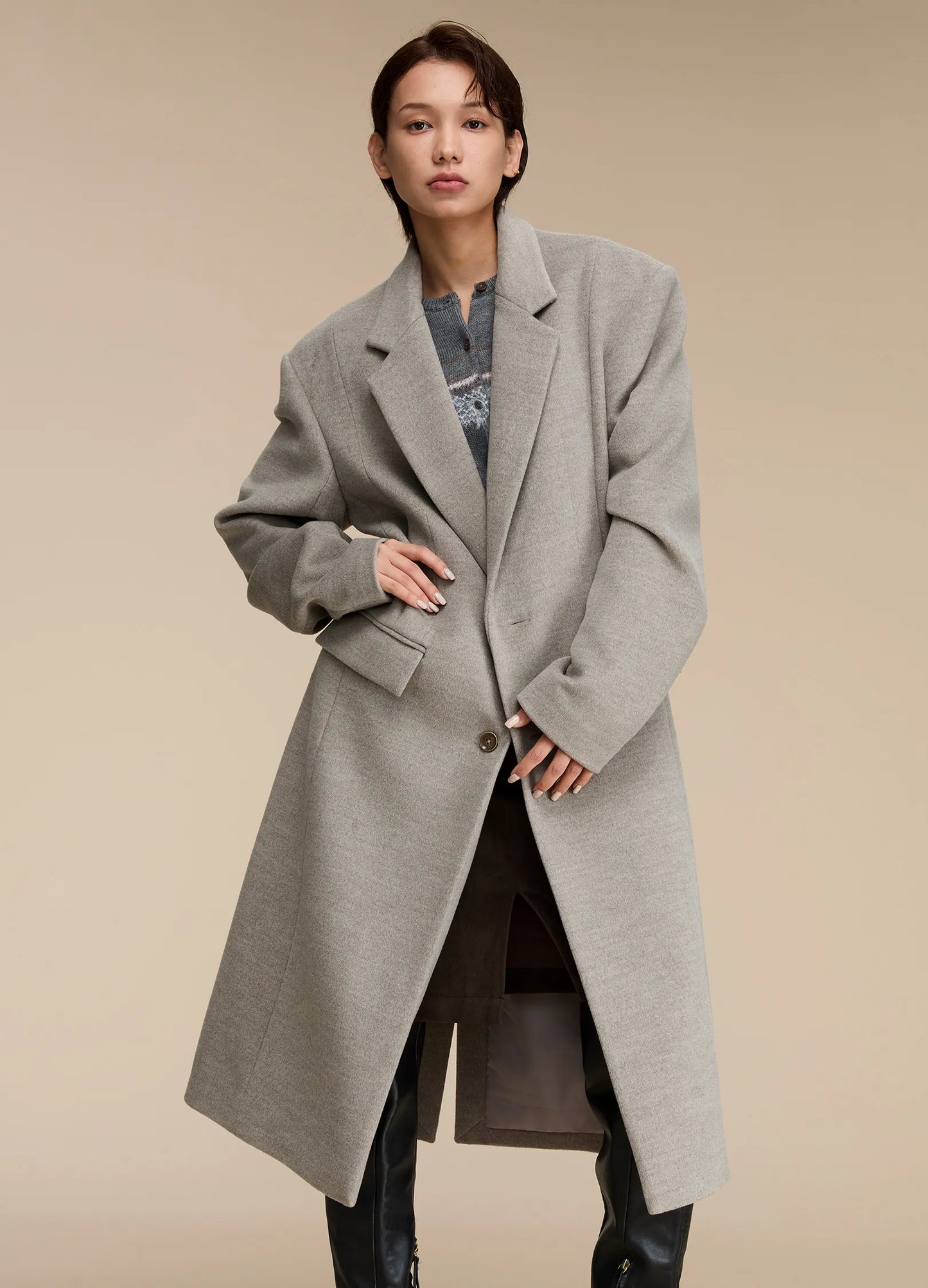 Tweed Overcoat