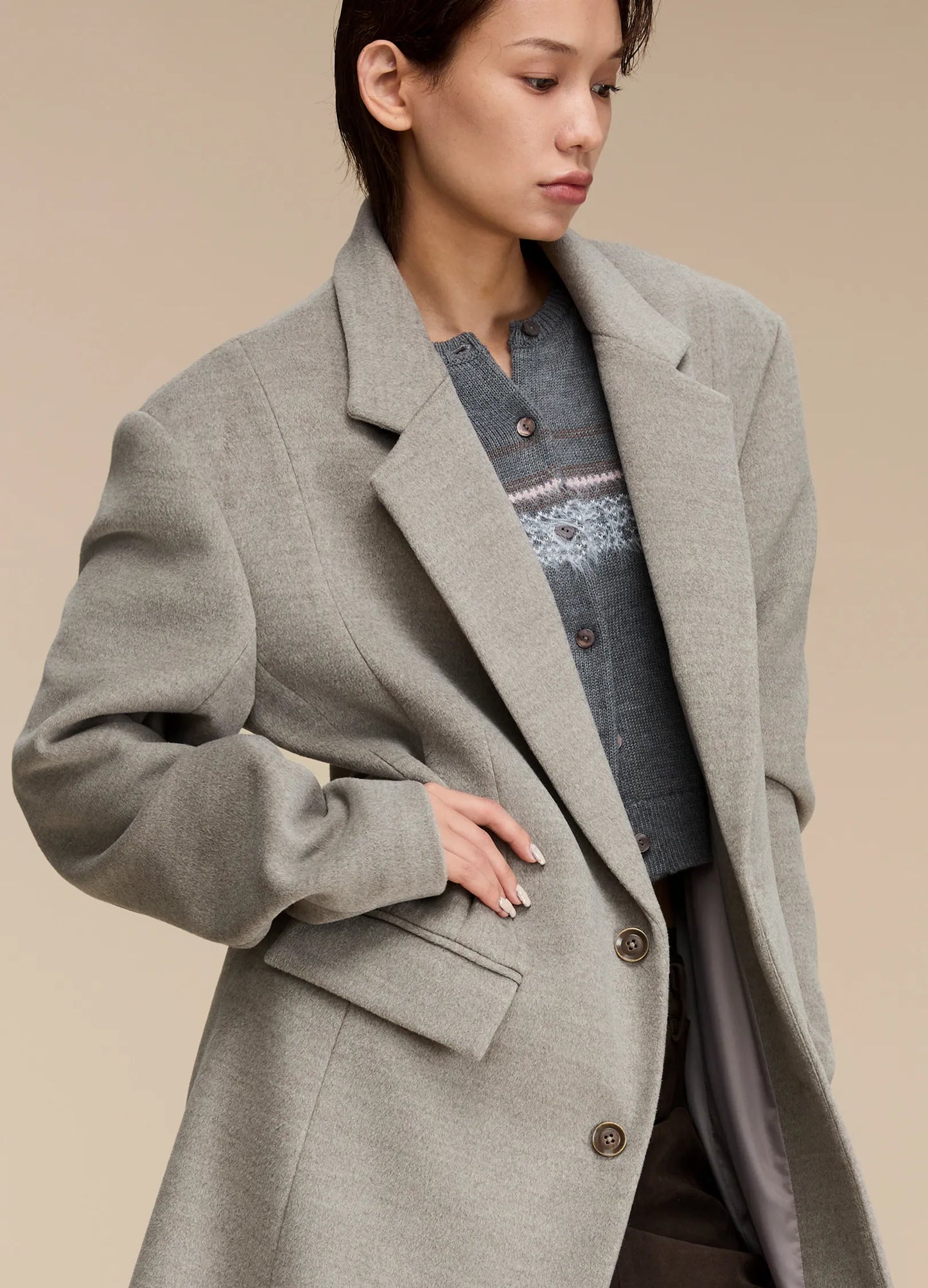 Tweed Overcoat