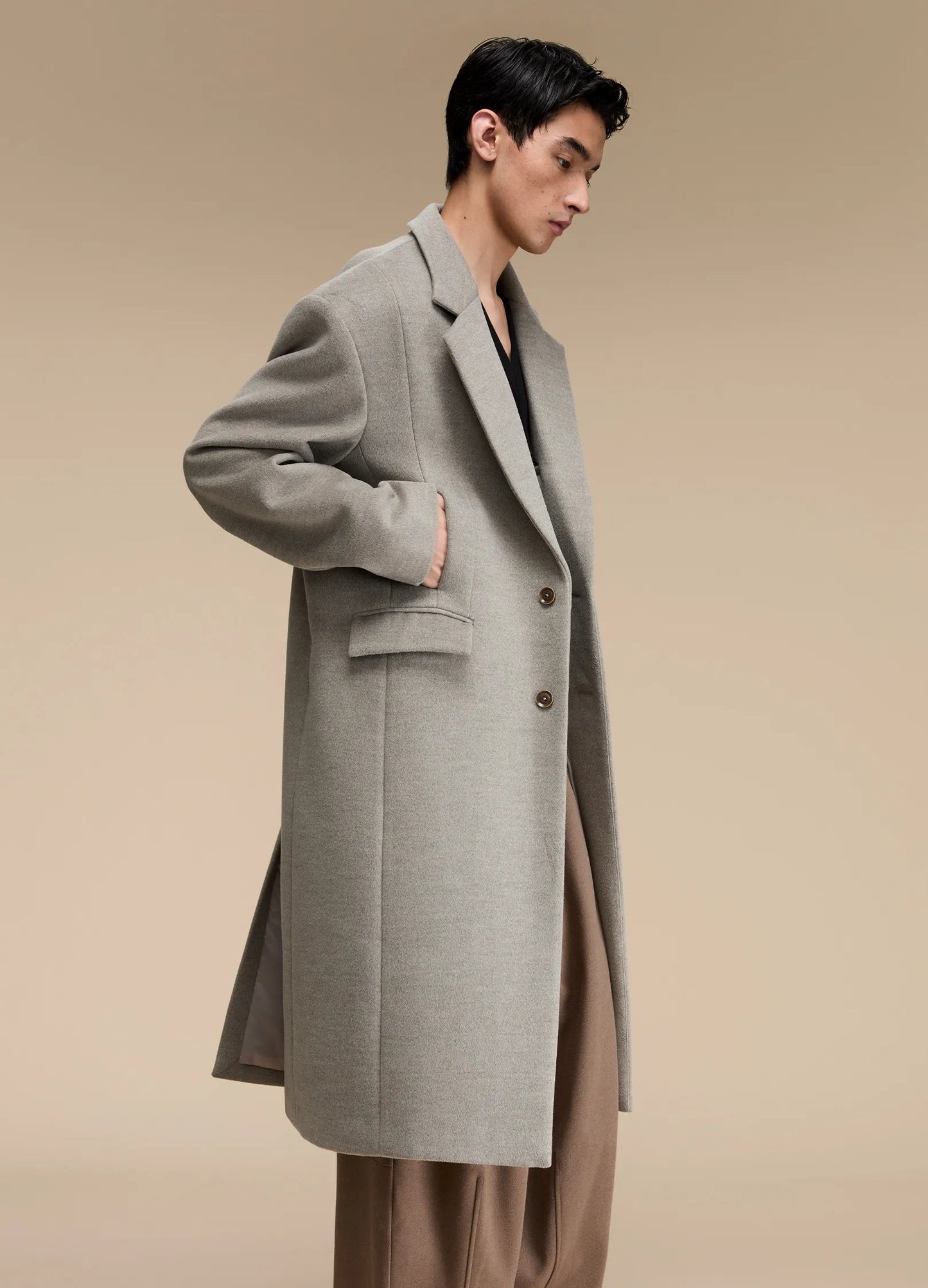 Tweed Overcoat