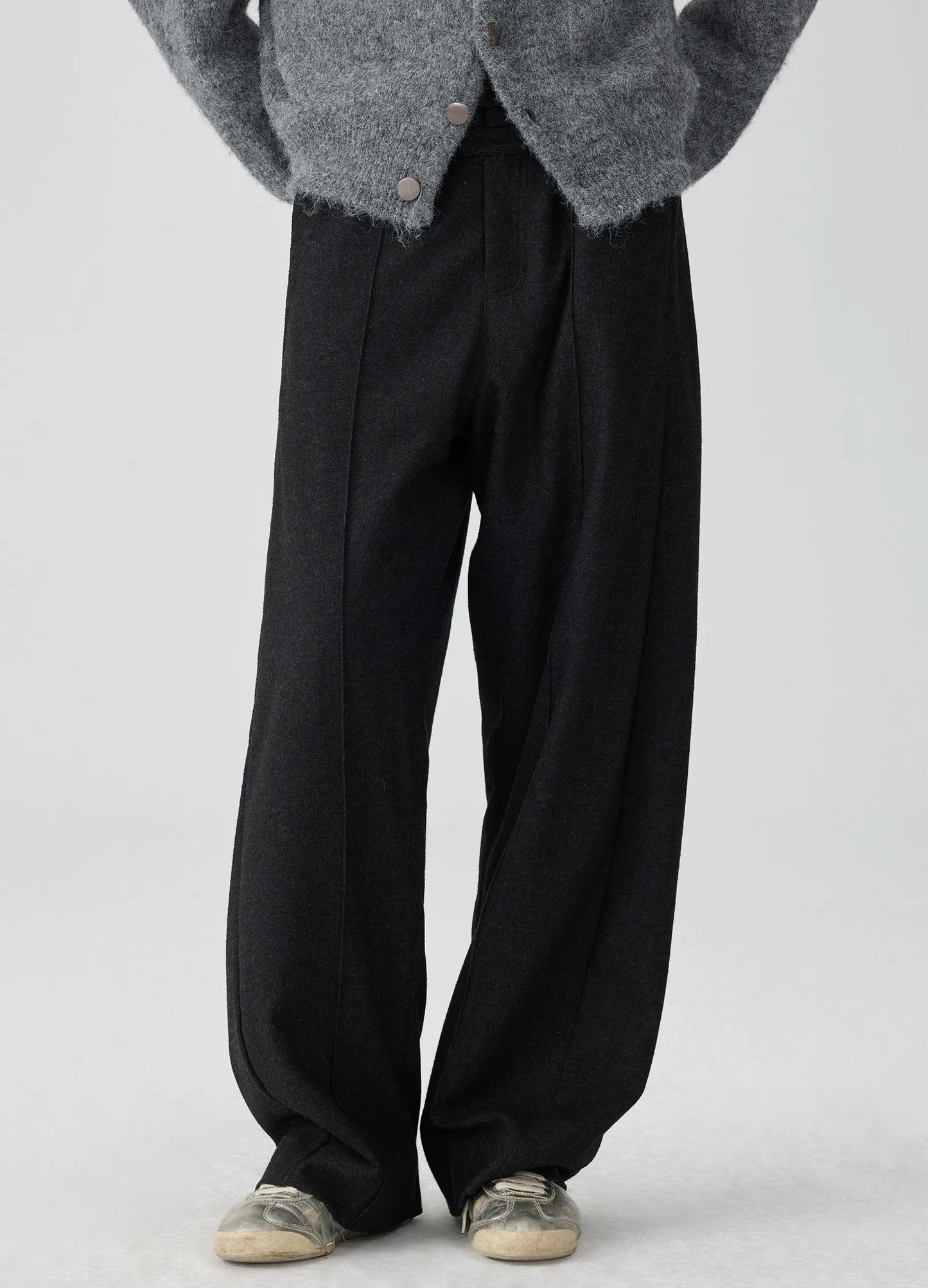 Twisted Wool Trousers