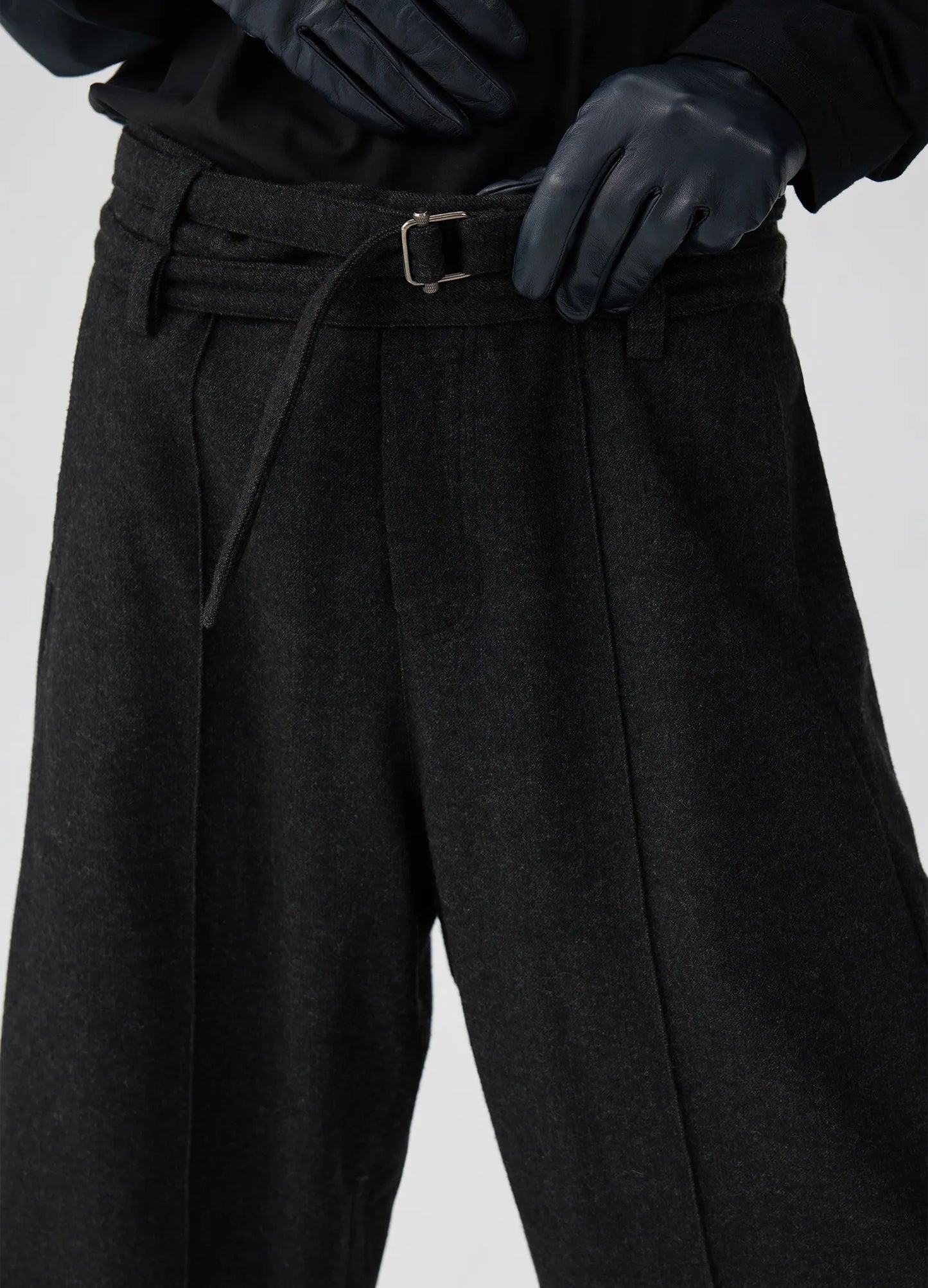 Twisted Wool Trousers