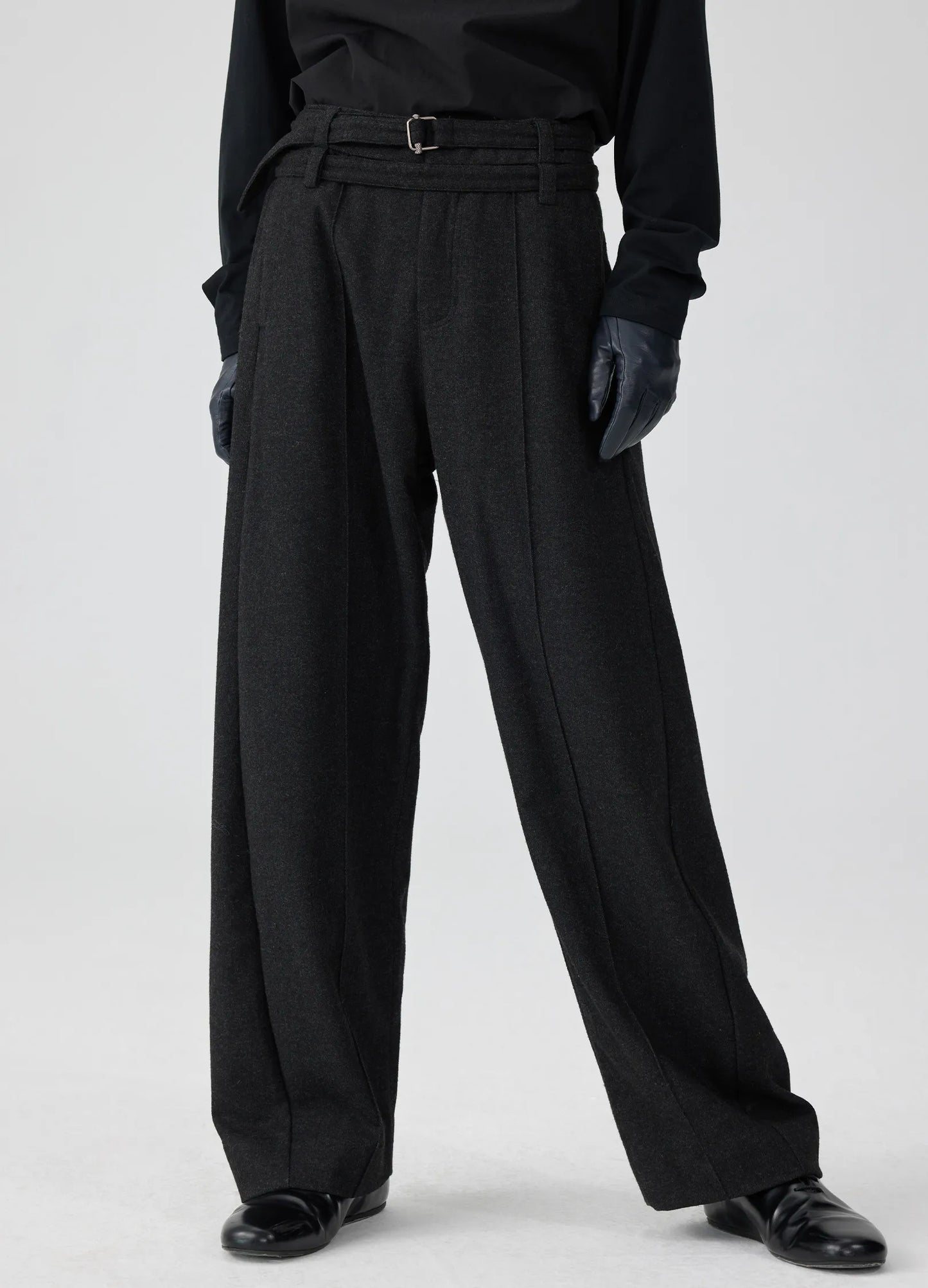 Twisted Wool Trousers