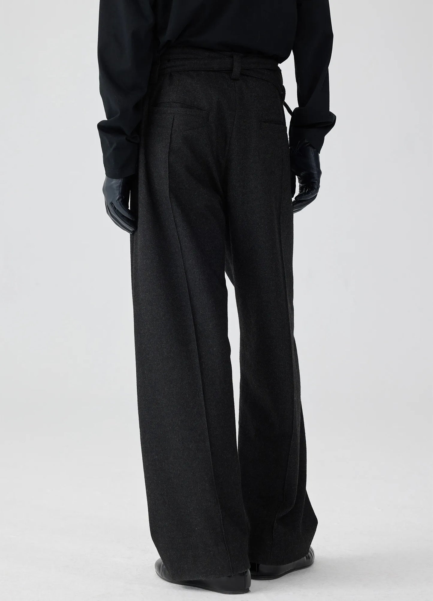 Twisted Wool Trousers