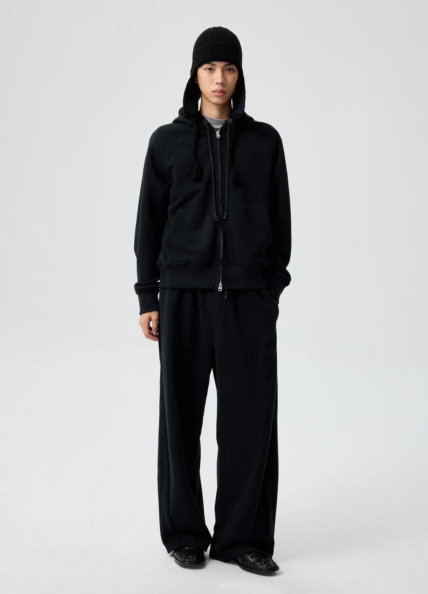 Two-Tone Knitted Hat