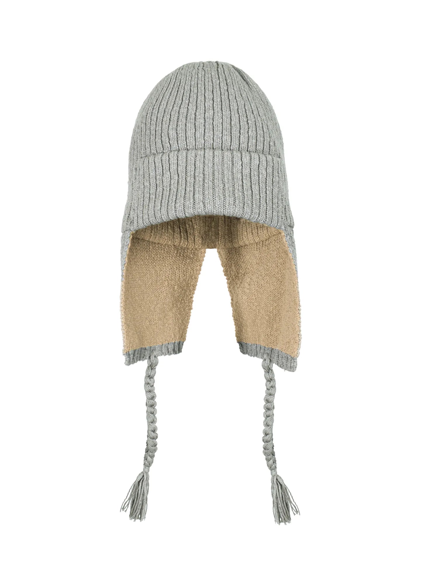 Two-Tone Knitted Hat
