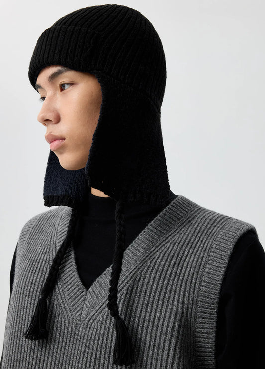 Two-Tone Knitted Hat