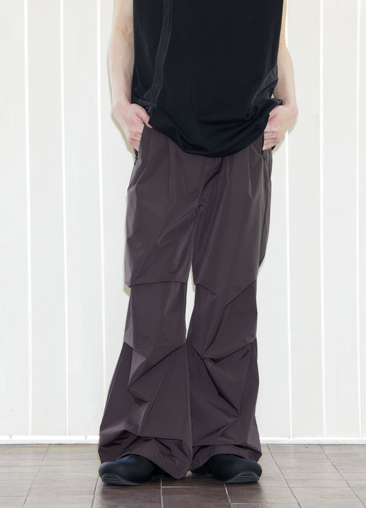 Wave Layer Wide Trousers