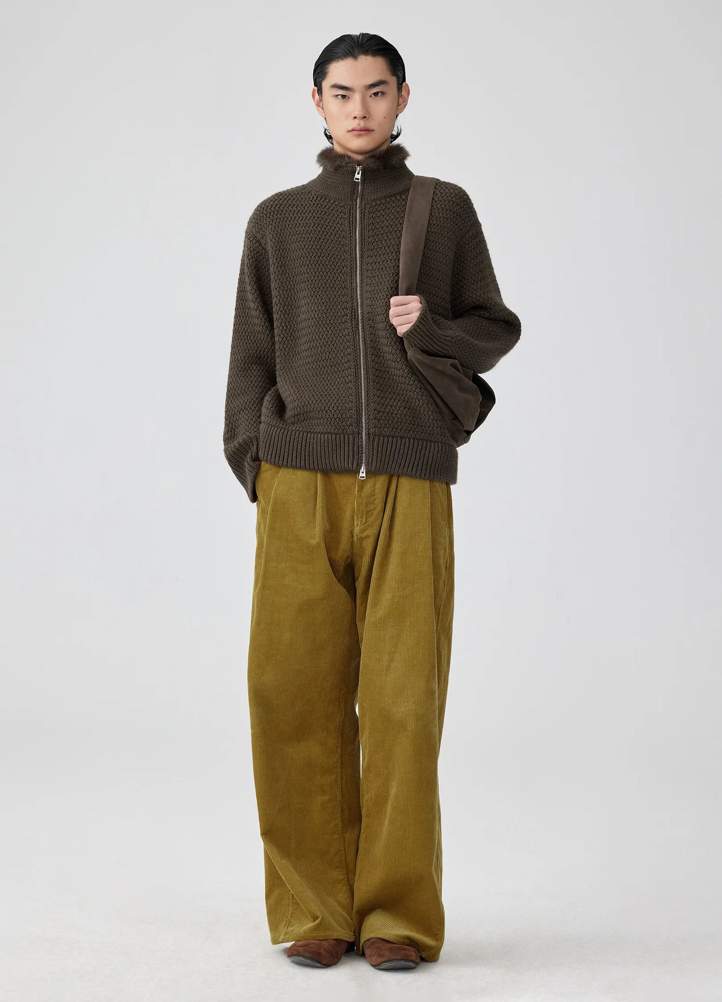 Wide Corduroy Trousers