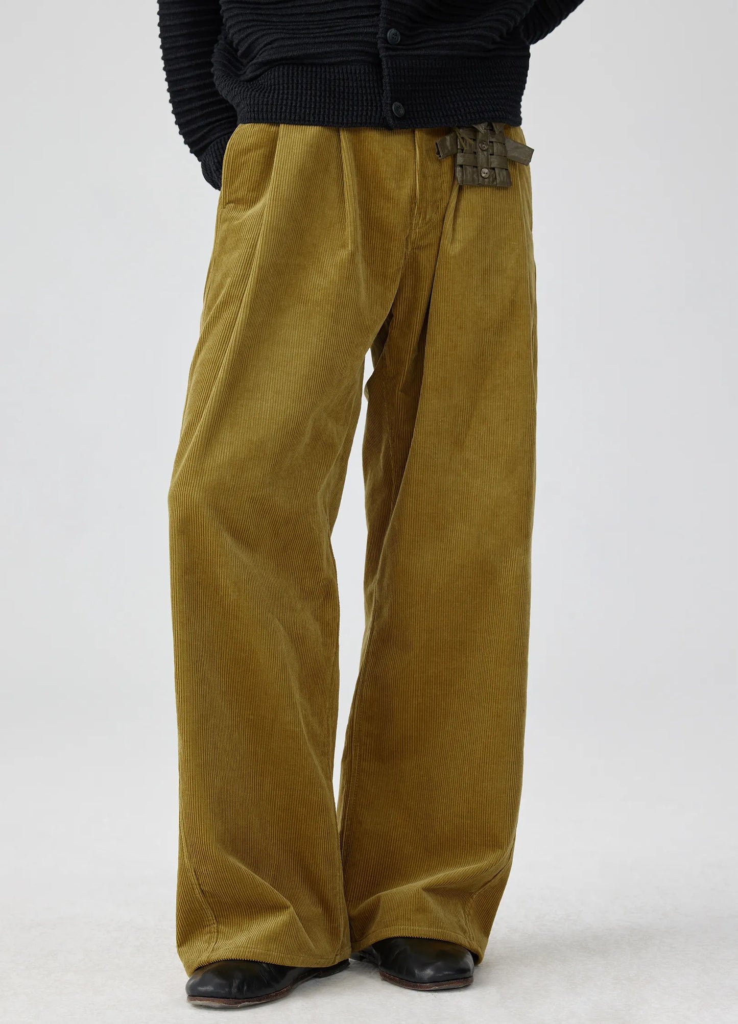 Wide Corduroy Trousers