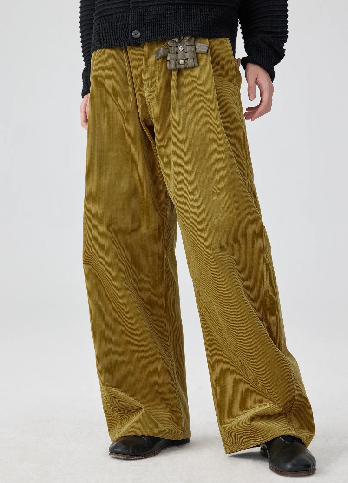 Wide Corduroy Trousers