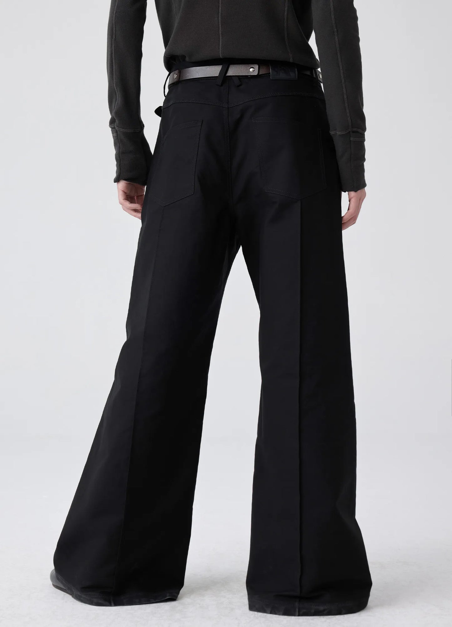 Wide Seam Cotton Trousers