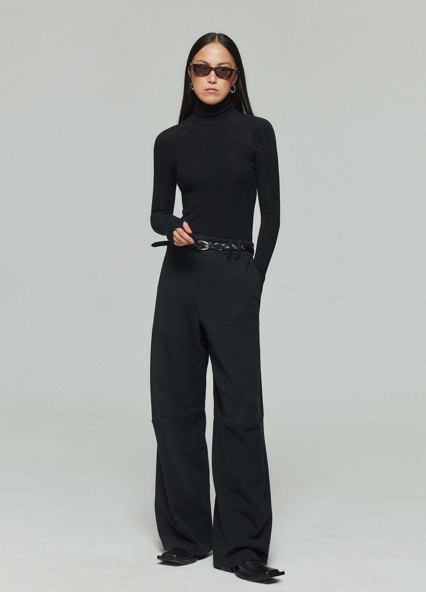 Womens Fitted Turtleneck