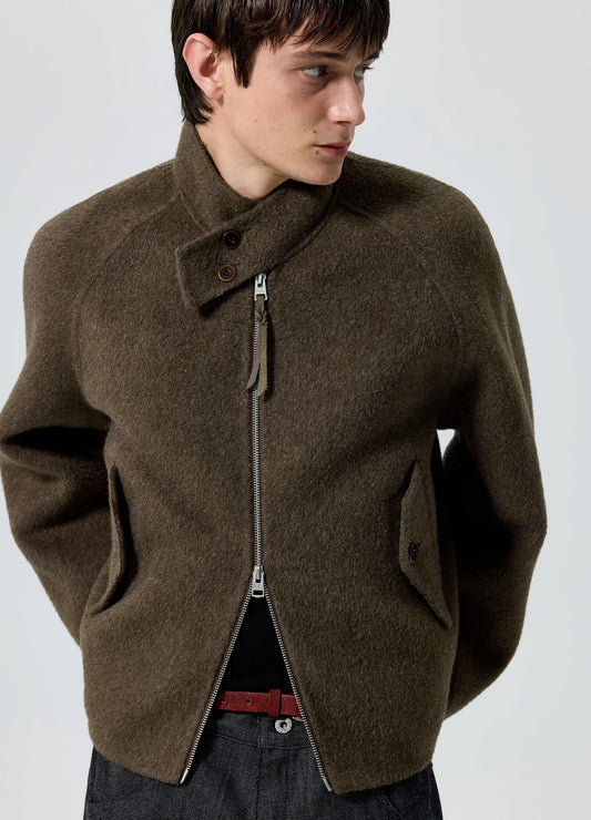 Wool Harrington Jacket