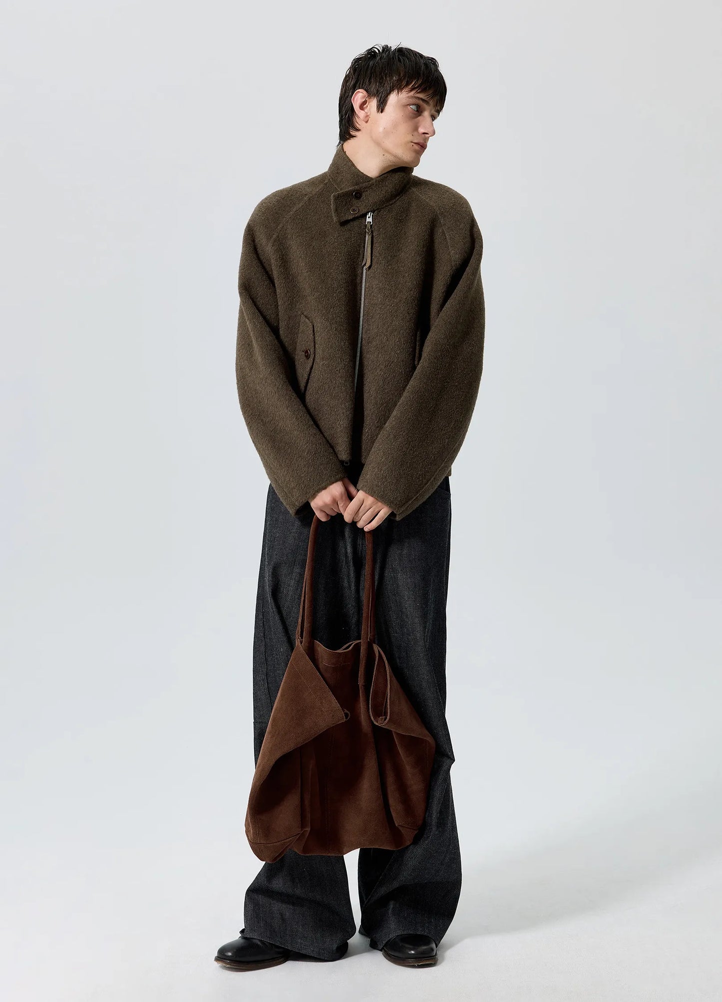 Wool Harrington Jacket