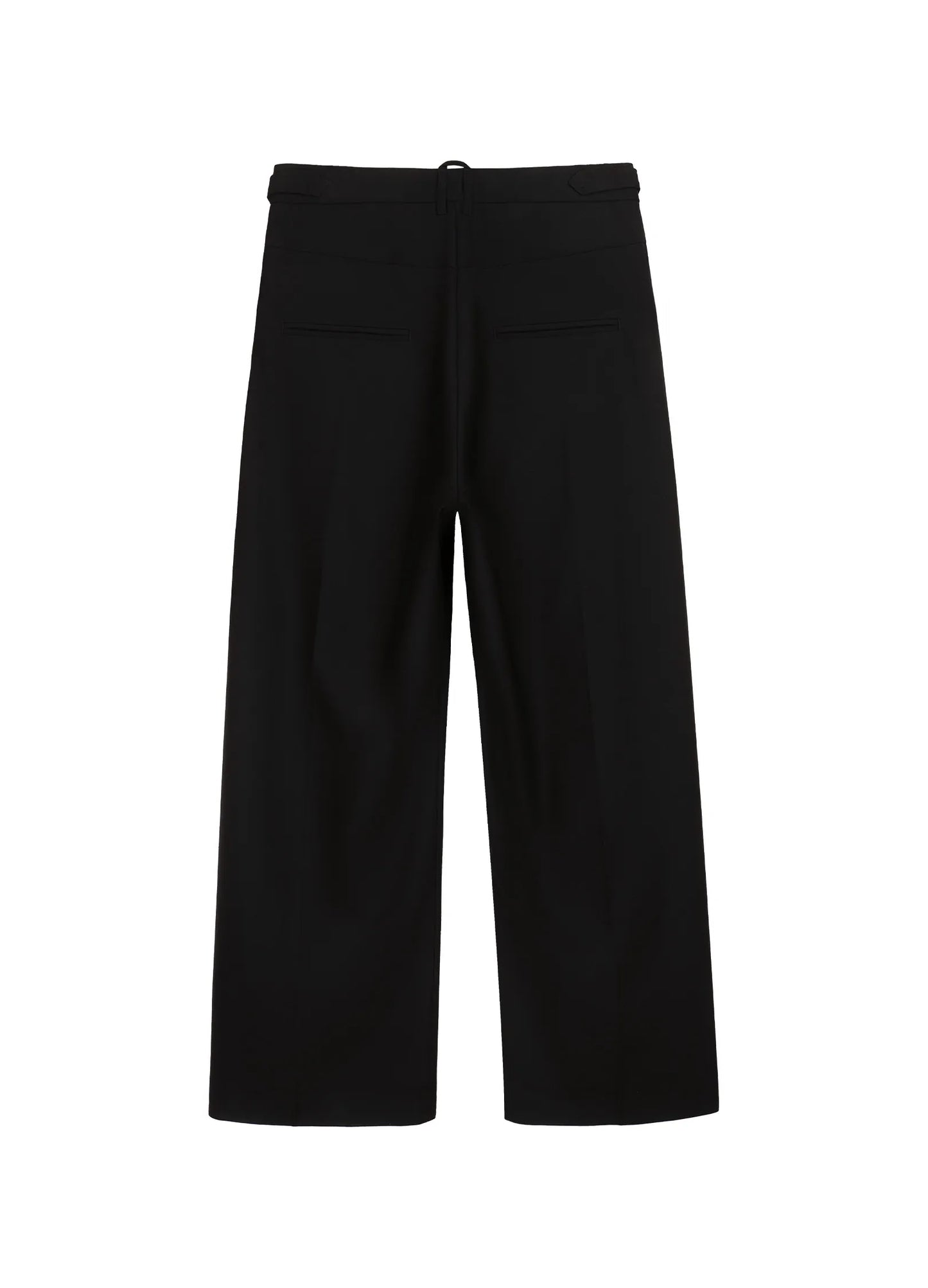 Wool Pleated Trousers