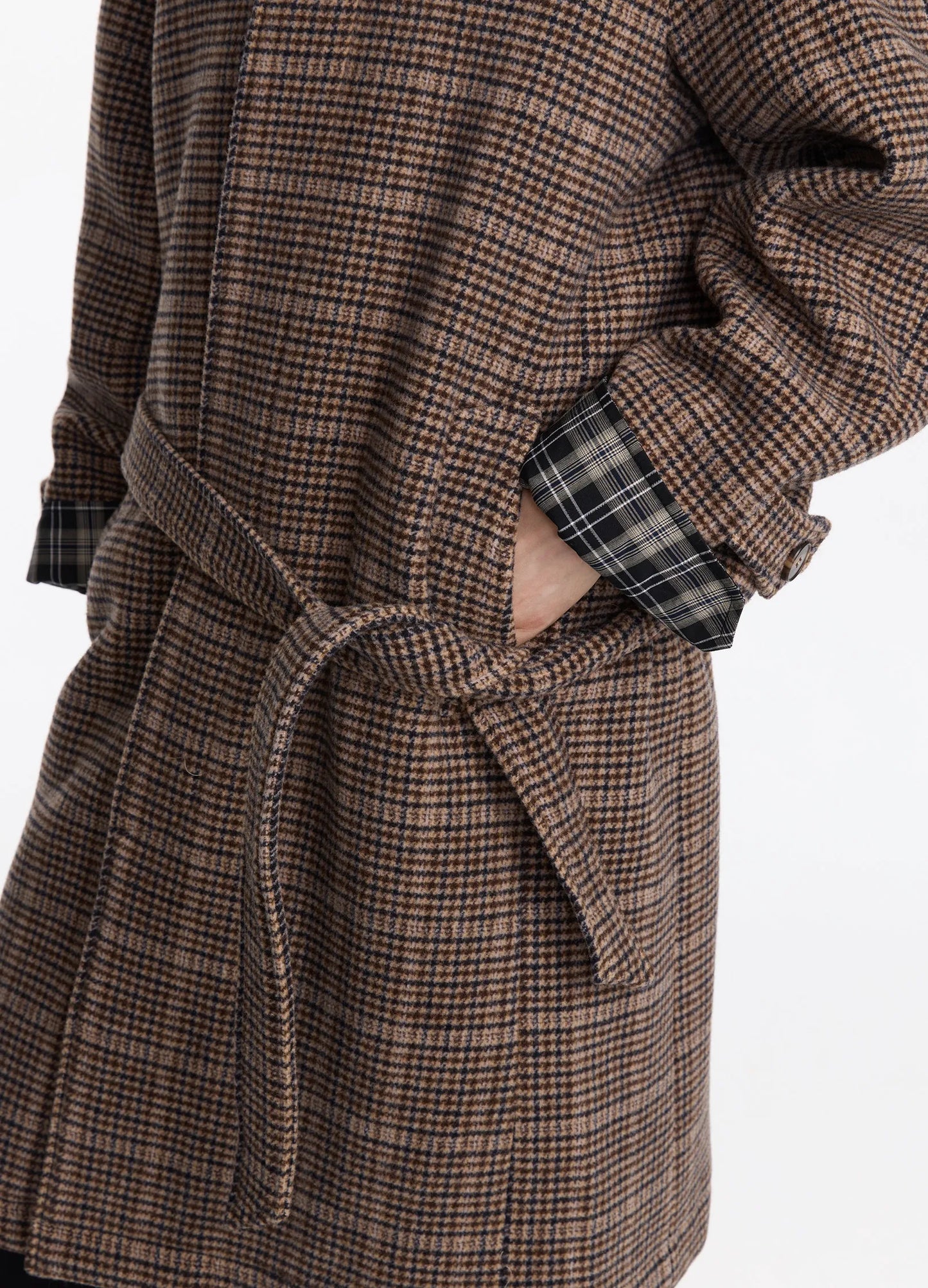 Wool Raglan Coat