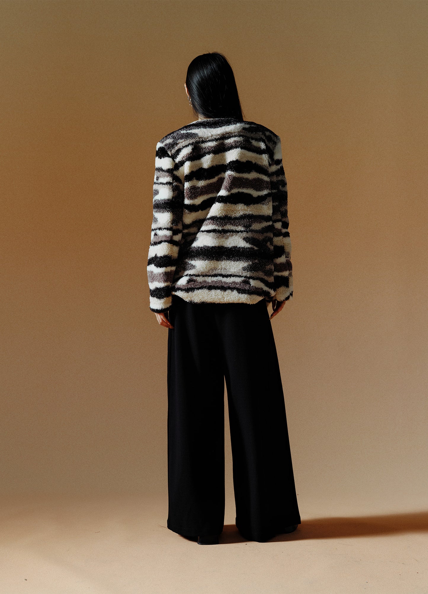 Zebra Fleece Jacket