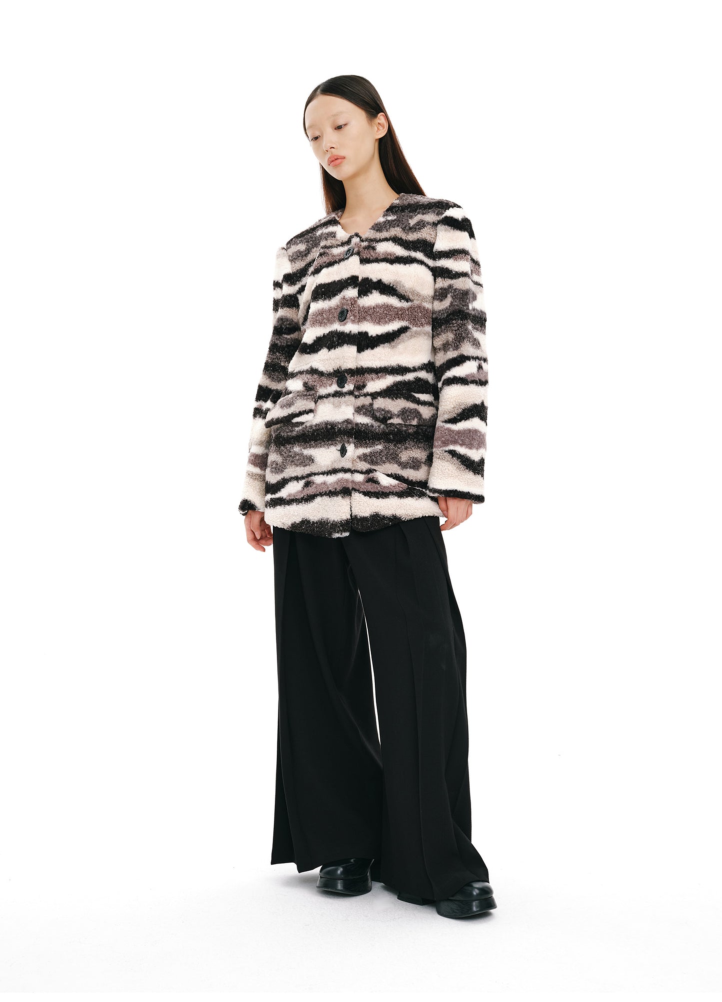 Zebra Fleece Jacket