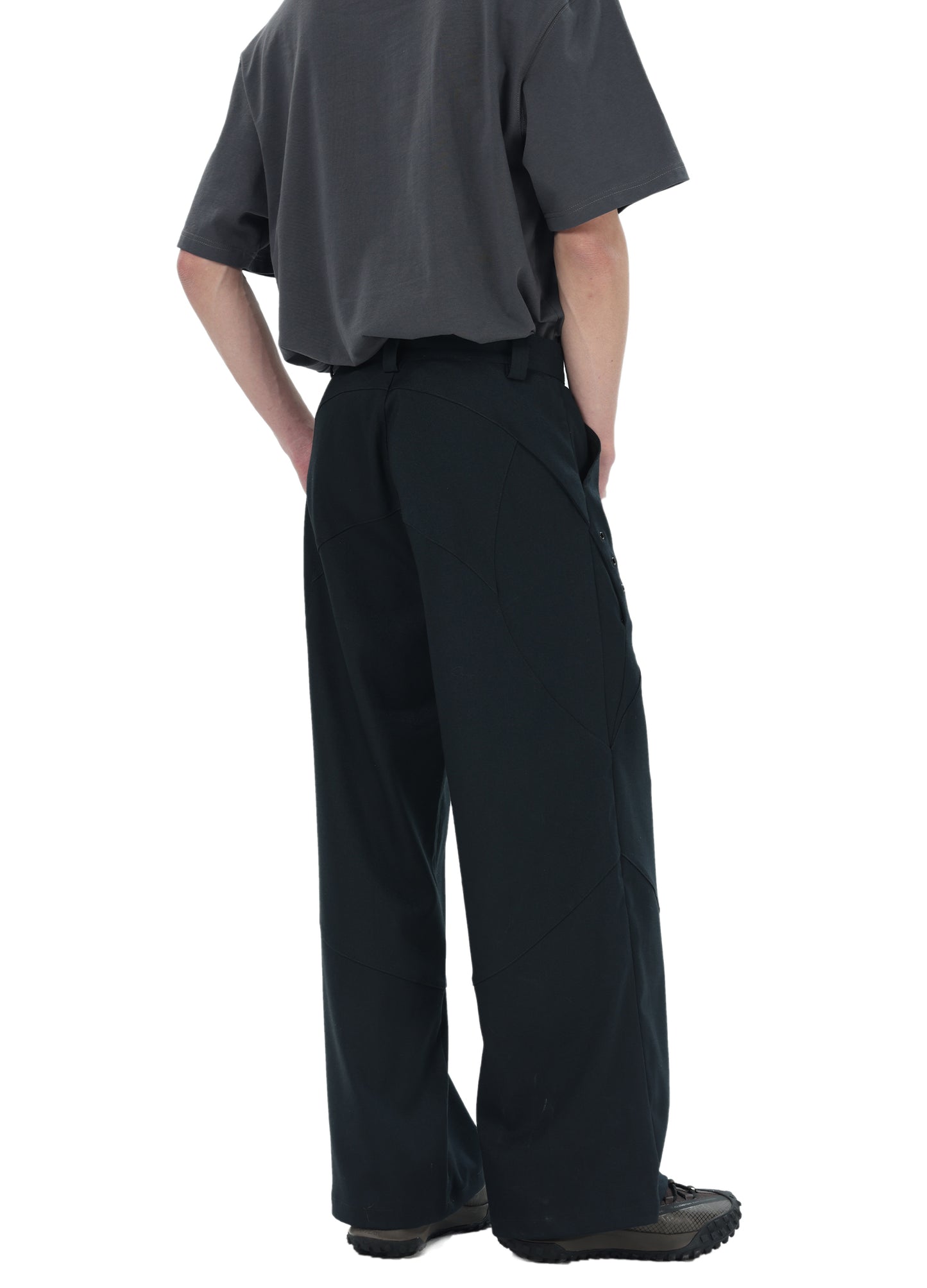 Baggy Structure Trousers