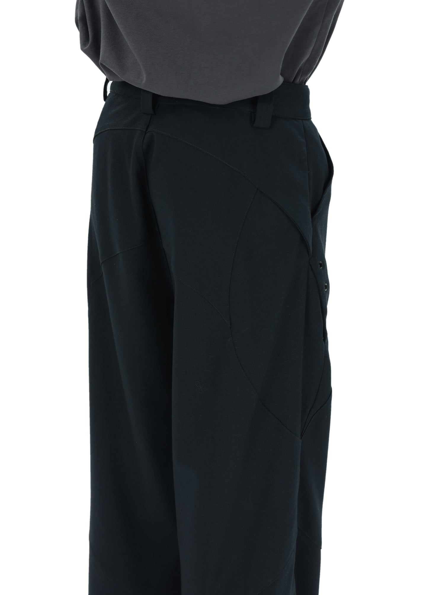 Baggy Structure Trousers
