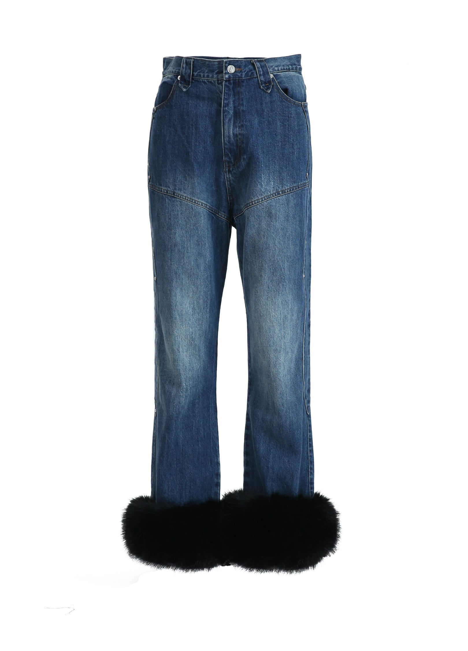 Detachable Flared Jeans