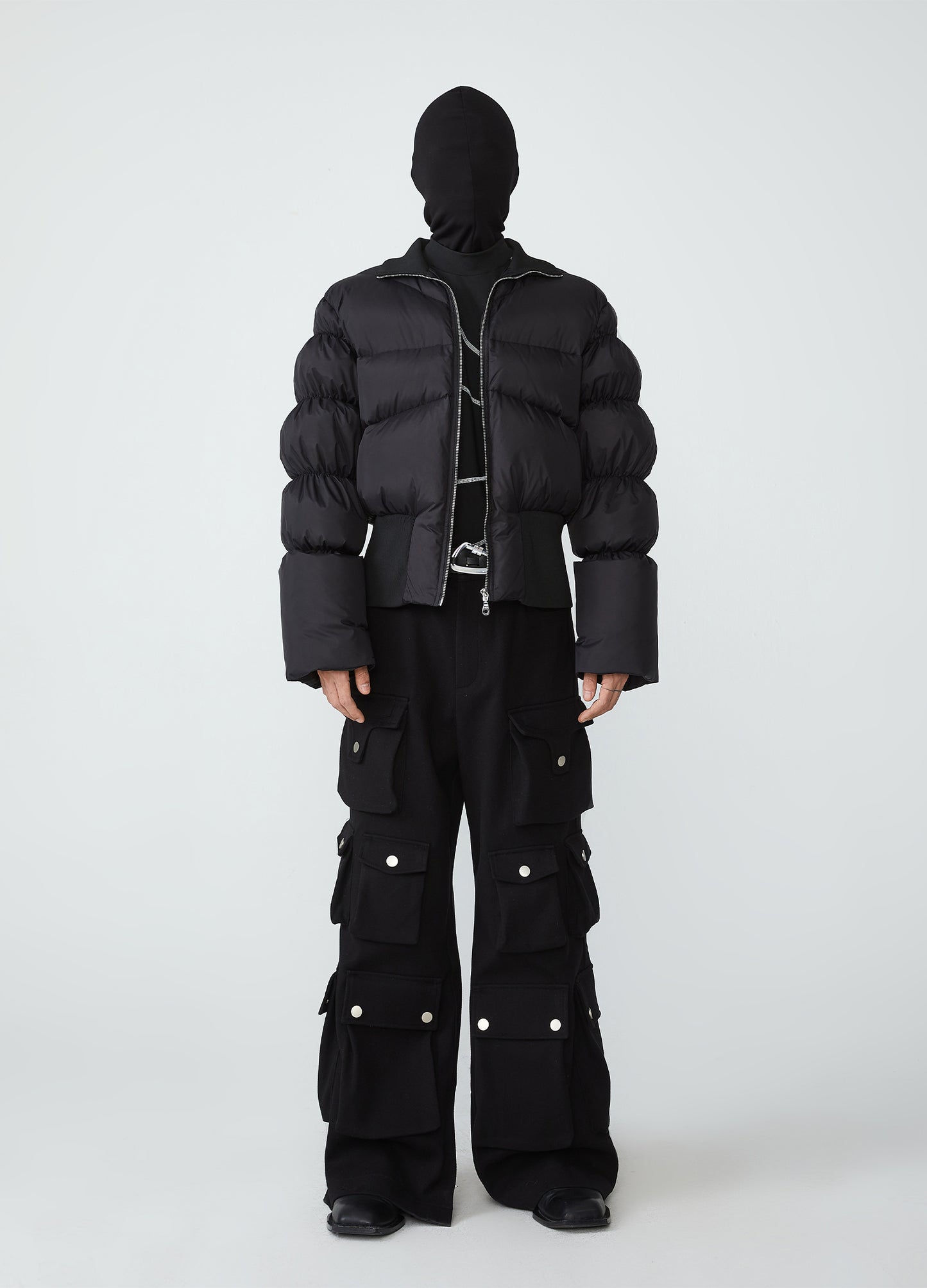 Fitted Waist Down Jacket