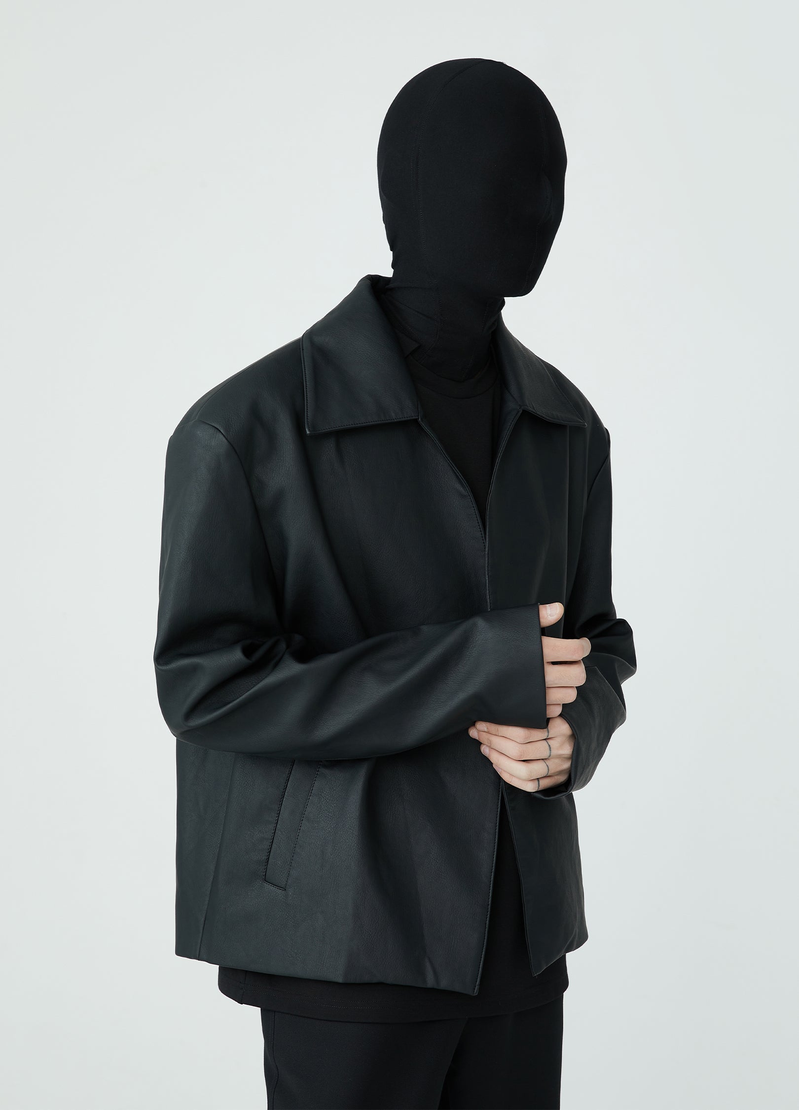 Minimal Leather jacket – VERSEAS