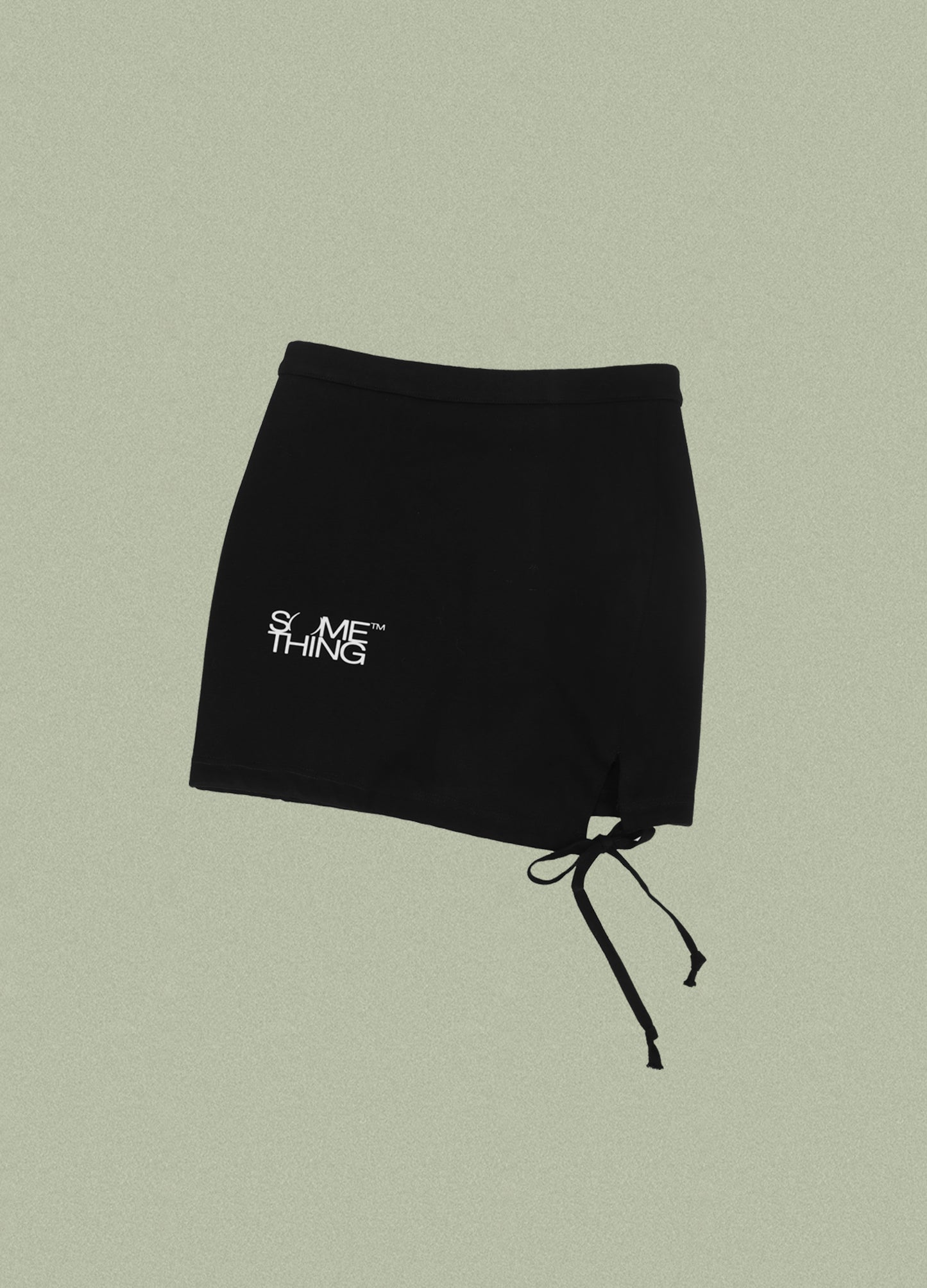 Printed Side Slit Skirt