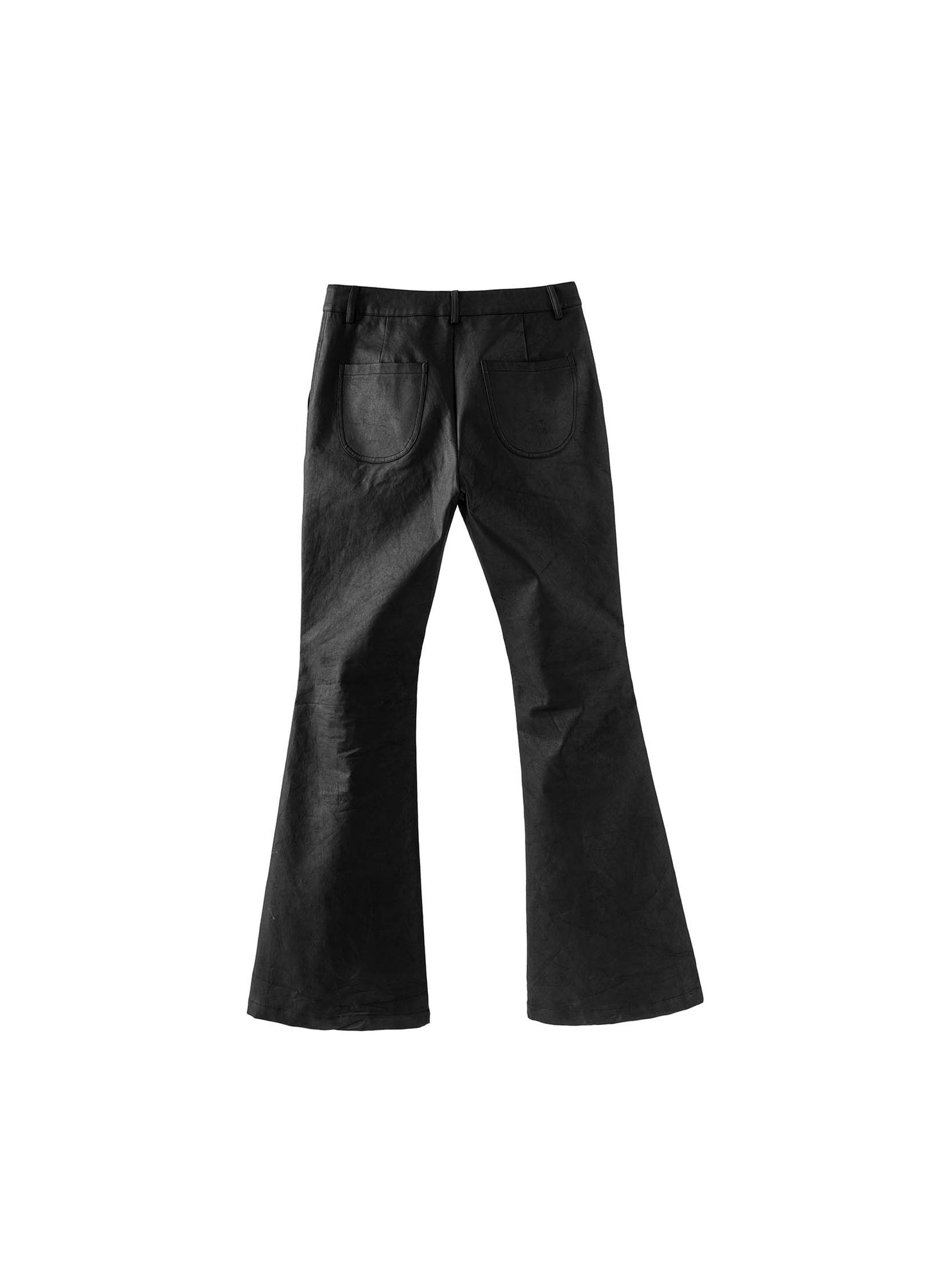 PU Leather Wave Flares